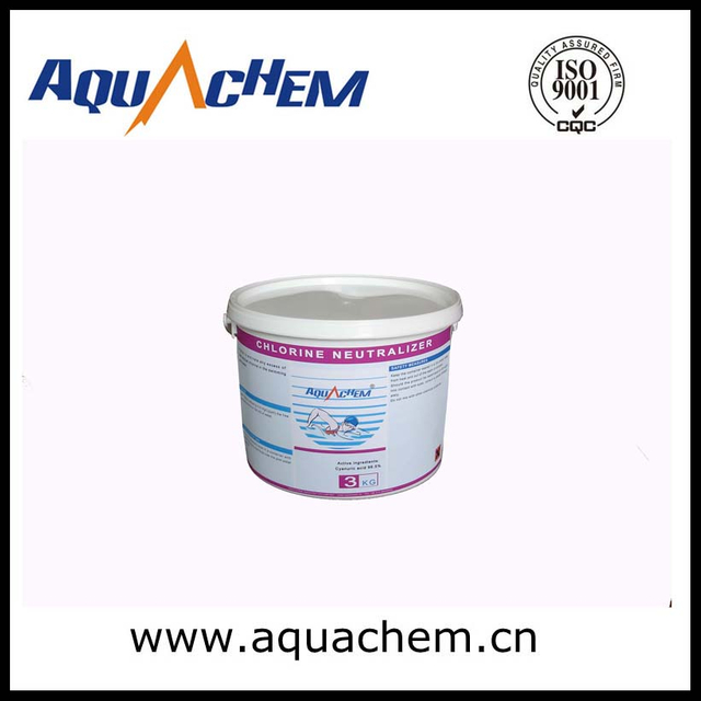 Neutralisant de chlore Thiosulfate de sodium (Big Soda) Bilan hydrique