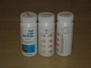 Copper Test Strip